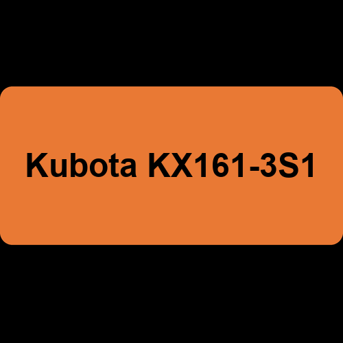 Kubota KX161-3S1